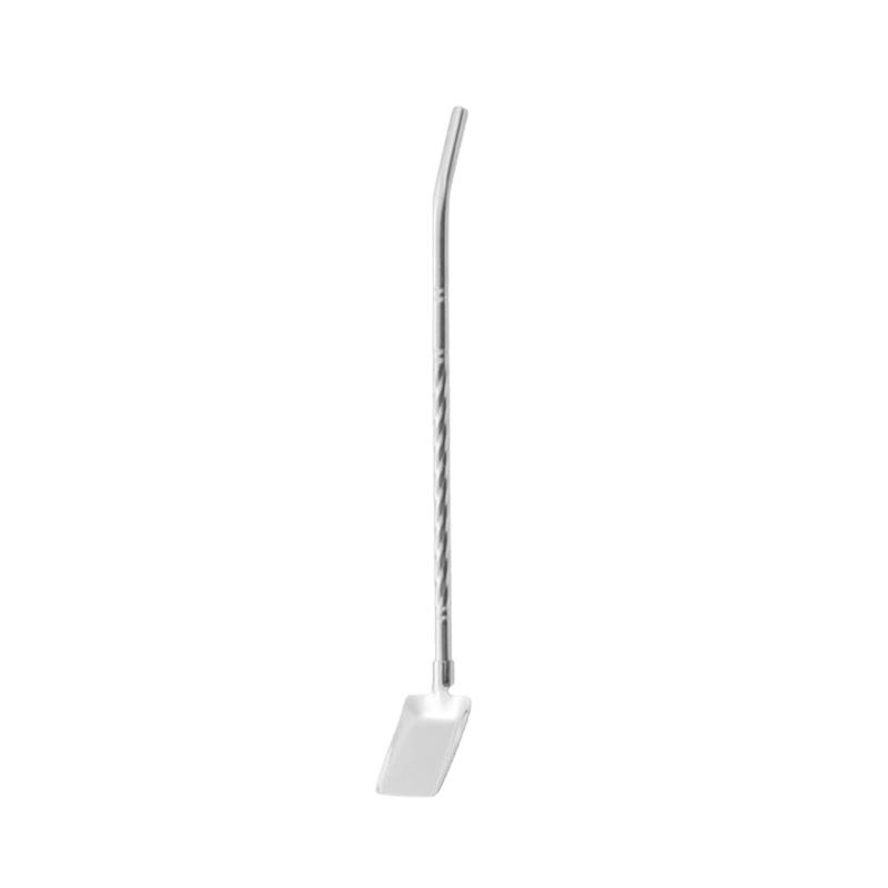 Barware Drinking Spoon Straws, Stainless Steel, Innovative Shovel Shape for Ice Cream & Kitchen Use