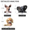 Resin Wall Stickers Animal Wall Hangings Switch Decal Home Decor Room Decorations Cartoon Dog Kitty Reindeer Elephant Panda