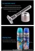 Famous Brand Adjustable Men's Manual Razor - Upgraded, Washable Stainless Steel, Double-Sided Blade