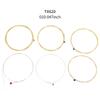 2Sets Brass Material Acoustic Guitar Strings Golden And Silver Guitar Strings  For Acoustic Guitar