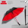 Umbrella Is Enlarged, Thickened, Reinforced, and Specially Designed for Heavy Rain, Suitable for Three People, with Long Handle, Golf-Sized
