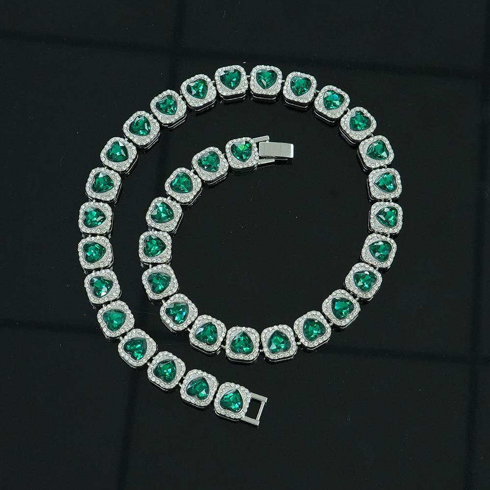 Love Rock Candy 12,5 mm kubanische Handkette, europäischer und amerikanischer Hip-Hop-Trend Herren-Accessoires