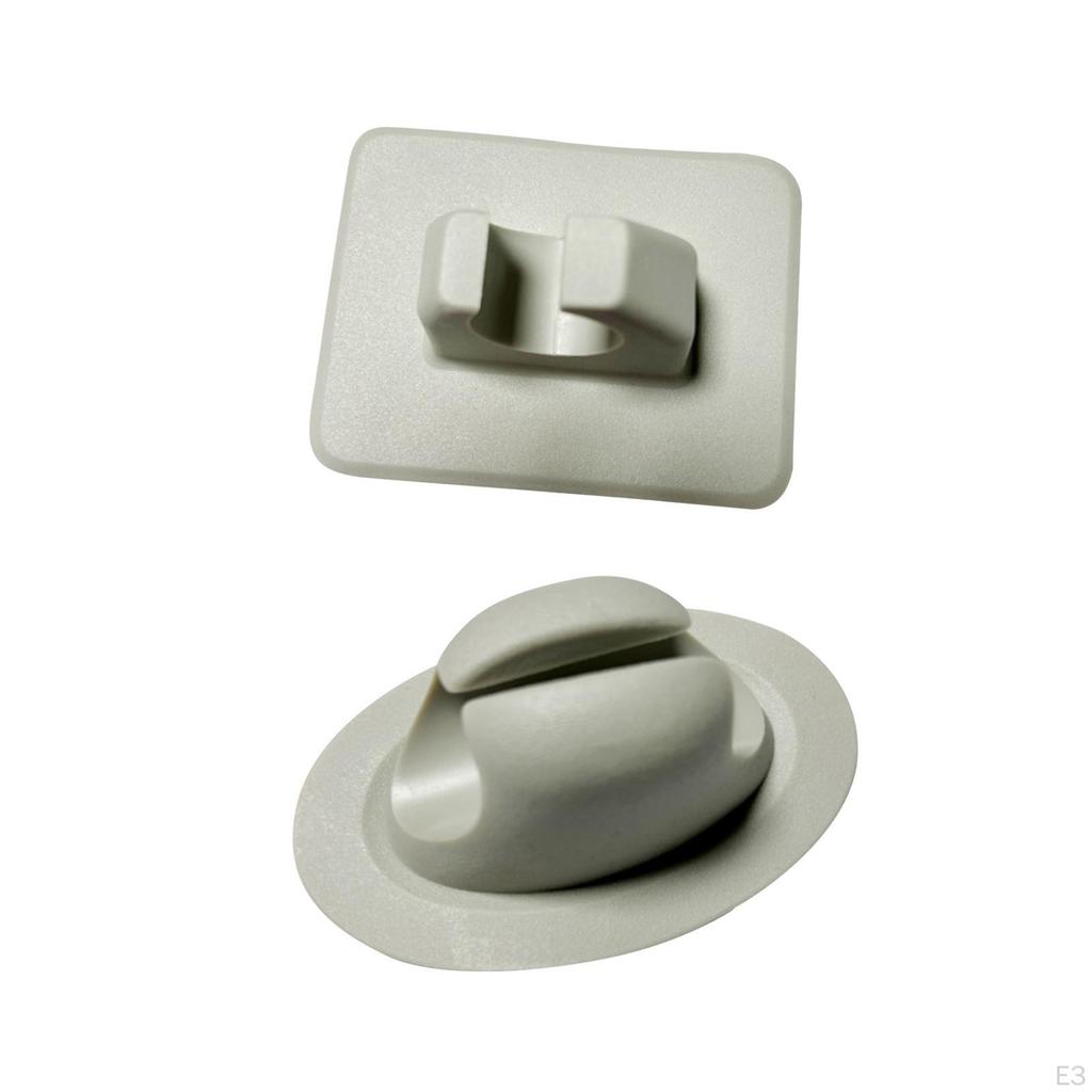 1pc Kayak Paddle Holder Buckle Universal Deck Mount Rubber Boat Clip for Rowing Boat, Kayak,