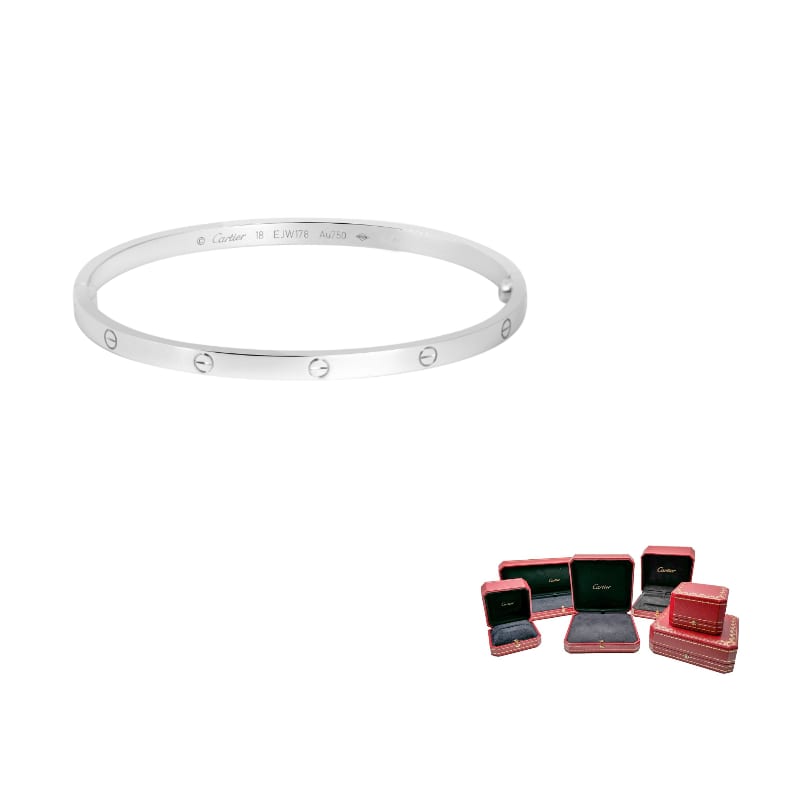 CARTIER LOVE 18K Gold Bangles Unisex