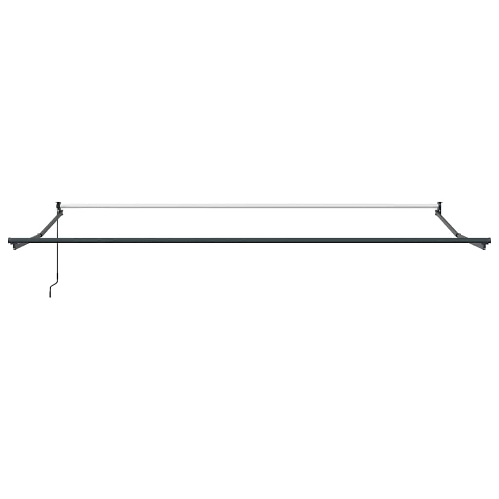 Retractable Awning Green and White 400 X 300 Cm