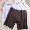 2pcs Women's High Waisted Boxer Briefs Cotton Plus Size Panties Sexy Elastic Waistband Sports Shorts Casual Comfortable Lingerie
