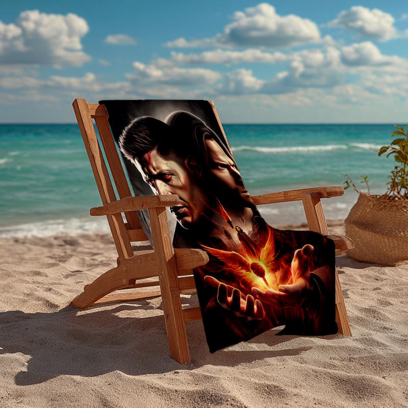 Supernatural Fashion Beach Towel: Ideal for Summer Adventures Soft, absorbent and quick drying suitable for swimming and bathing