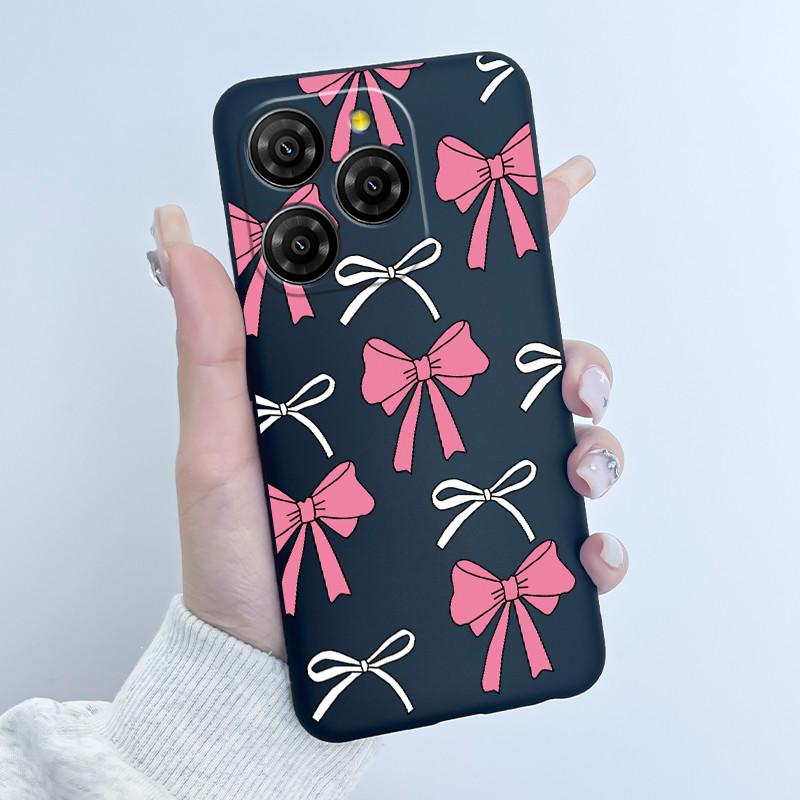 For Blackview Shark 9 5G Case Cute Funny Love Heart Rabbit Soft Silicone Protective Back Cover For Black View Shark 9 Phone Case