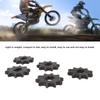 5pcs 428 10T Front Sprocket 12x17mm Inner Diameter 10 Tooth Steel Sprocket for 428 Chain