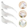 Artificial Christmas Dove Birds White Foam Doves for Home Decor 6Pcs