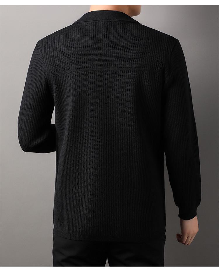 2025 Men's Spring/Autumn Knit Cardigan Sweater - Youth Fashion Jacket