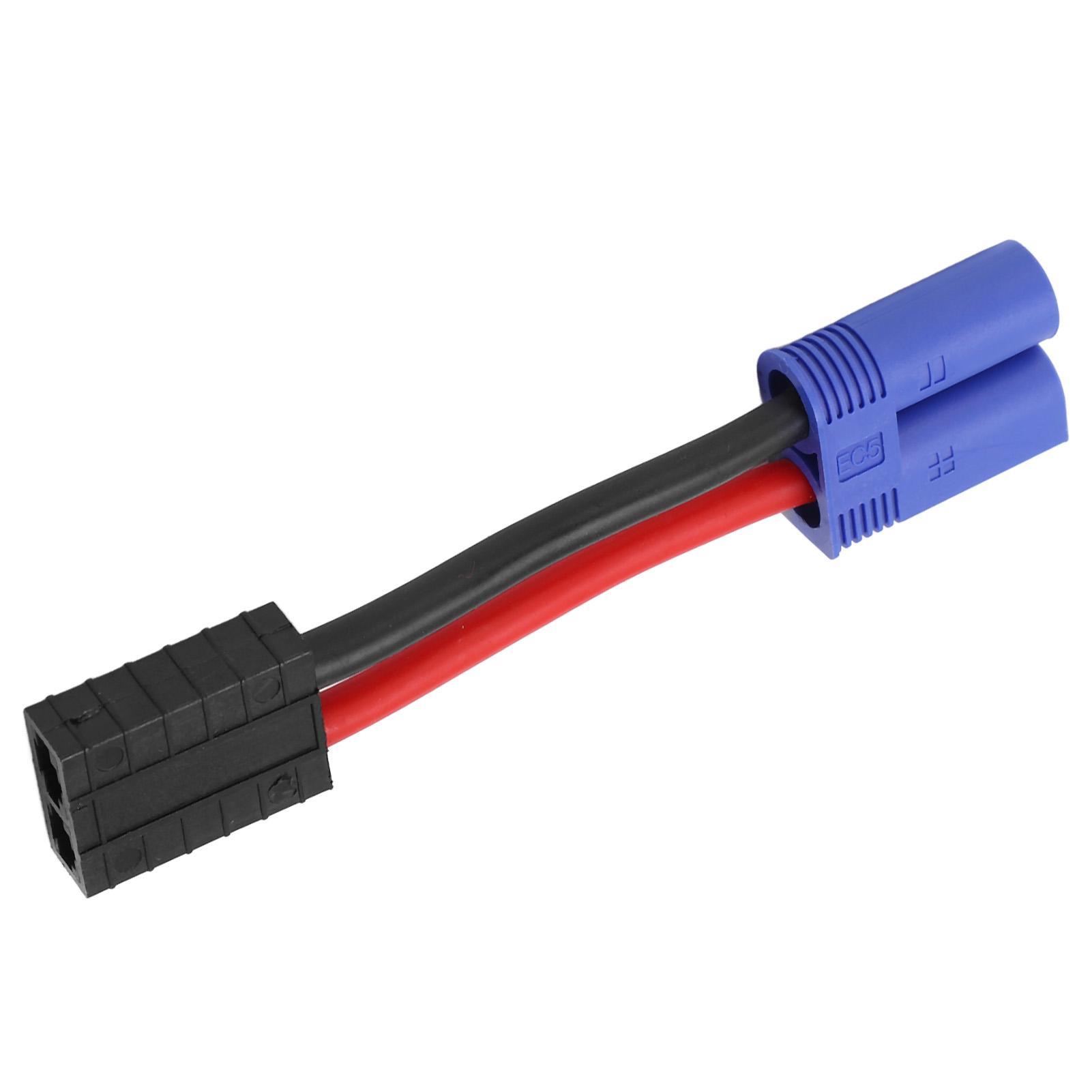 

Female to EC5 Male Cable Reliable Connection Strong Compatibility RC Connecting Line for RC Cars