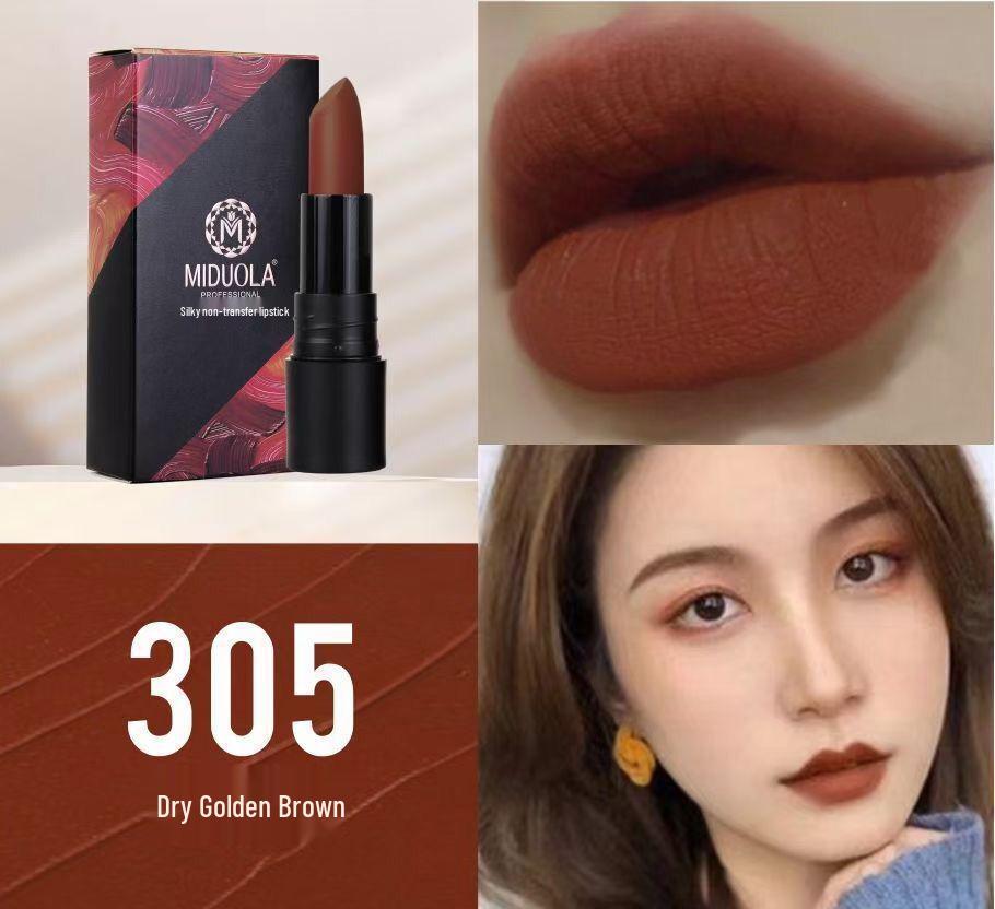 Midora Velvet Matte Long-Lasting Non-Stick Lip Gloss - Shade 8819