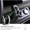 PIUGILH Gear Shift Knob Cover Compatible with Land Rover Defender 90 110 130 2020 2021 2022 2023, Car Center Gear Shift Cover Trim Accessories