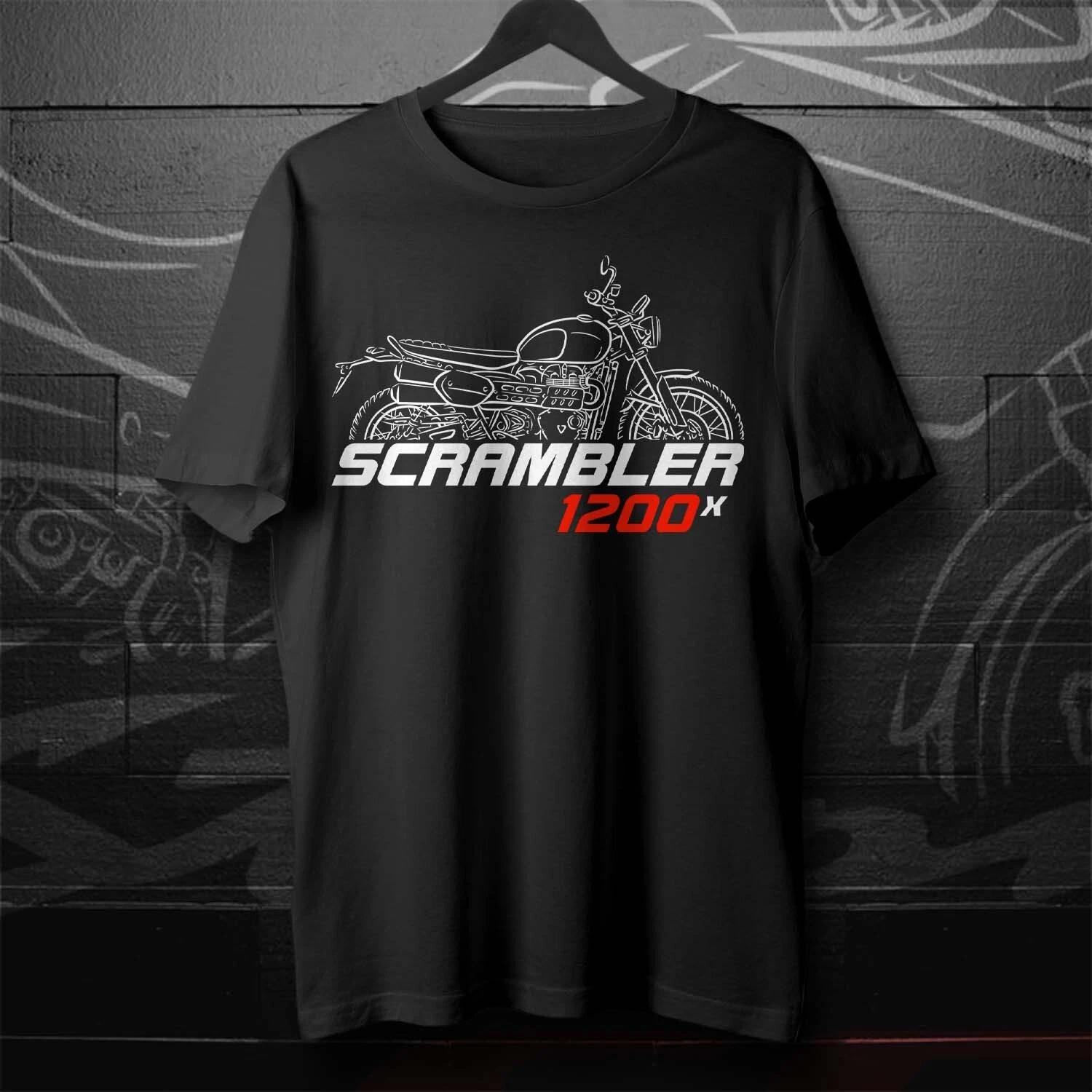 Triumph Scrambler 1200 T shirt for Motorcycle Riders XL
