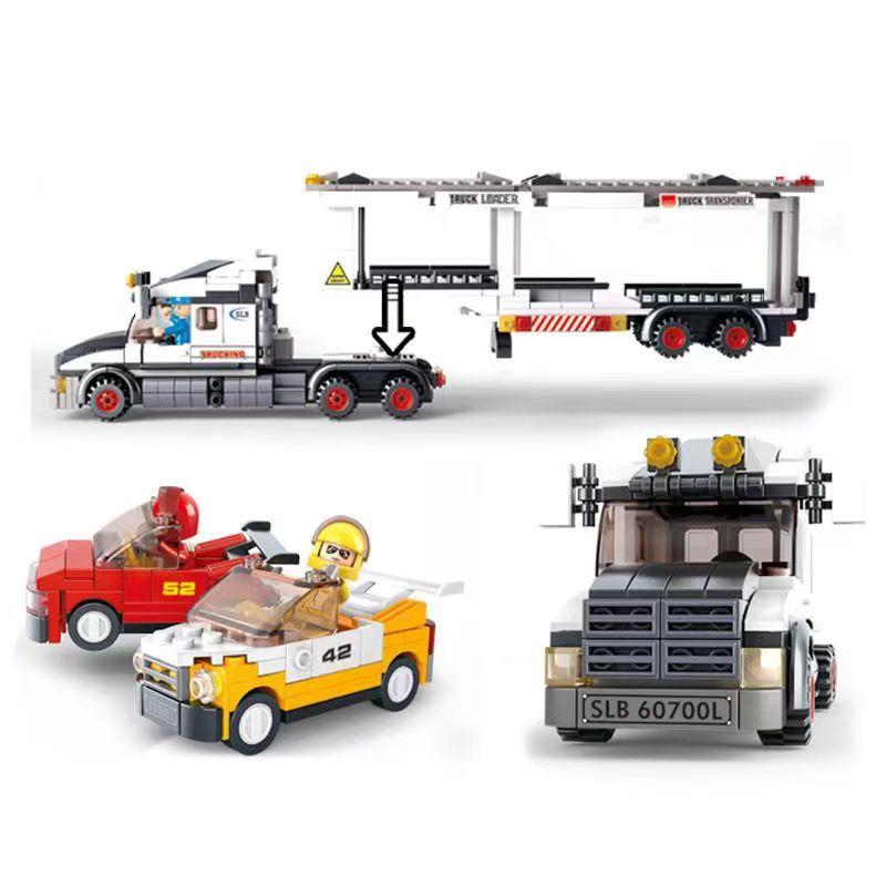 638PCS pásový transportér Model vozidla Stavebnice Kostky Hračky Dárek pro dospělé děti, chlapce