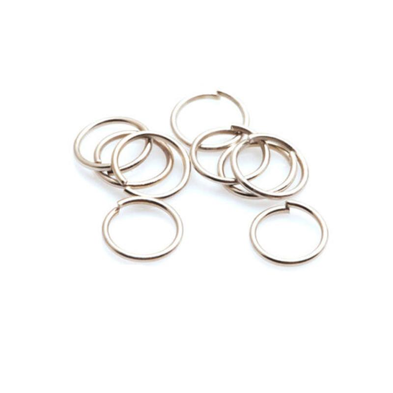 

Ювелирные изделия DIY Изготовление прыжковых открывающихся колец из нержавеющей стали