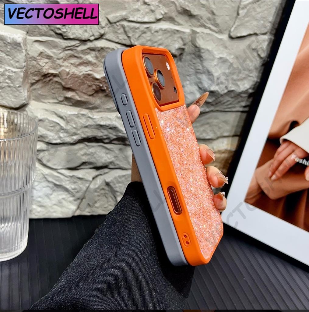 Luxury Fantasy Bling Little Rhinestone Glitter Phone Case For iPhone 17 14 15 16 Plus 13 12 11 Pro Max Shockproof Bumper Cover