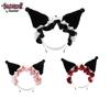 Kuromi Plush Headband Lolita Lace Hair Accessory Adorned Girl Headdress