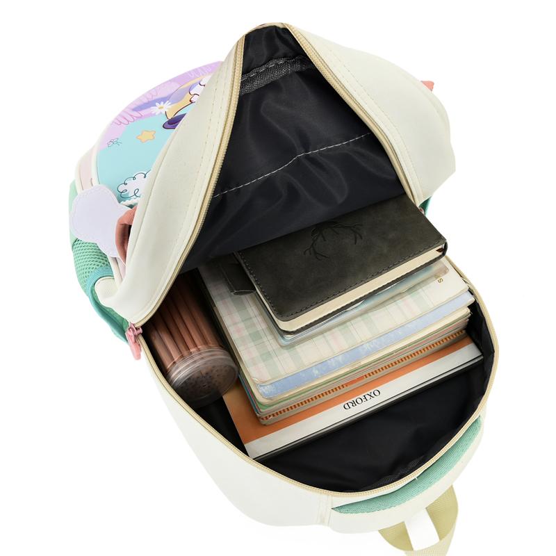 Primary School Boys and Girls Schoolbag Grade 1-3 Cartoon Children Backpack