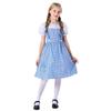 Halloween Zauberer von Oz Dorothy Blau Kariertes Kleid Eltern-Kind-Kleid Bühnendrama Kleid