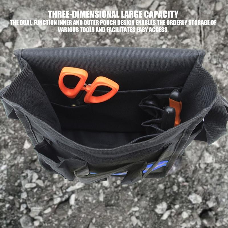 Borsa Portautensili Impermeabile Custodia Robusta Borse da Lavoro Utility a Spalla Organizer Multiuso per Stoccaggio Borse per Cacciavite