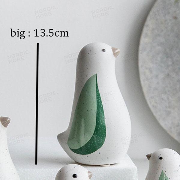 Niedliche Kleine Frische Tiere Keramik Heimdeko Ornamente Wohnzimmerdekoration Vögel Dekorative Figuren Liebenswerte Schreibtischminiaturen