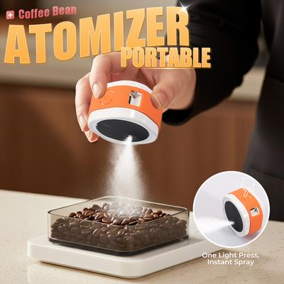 Coffee Bean Atomizer,20ml Anti-Static Automatic Spray Bottle,Espresso Machine Accessories,Coffee Lover Gift