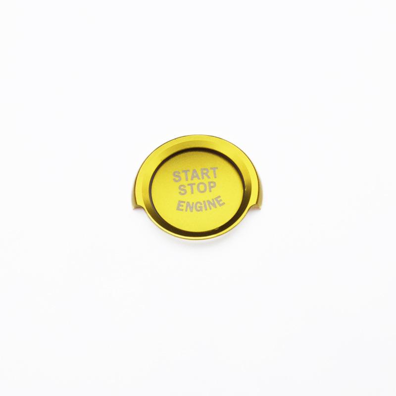 BMW X1/1/2/3 Series Ignition Ring Decoration: Aluminum Alloy Car Modification Sticker