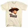 John Wayne Duke Natural Adult T-Shirt