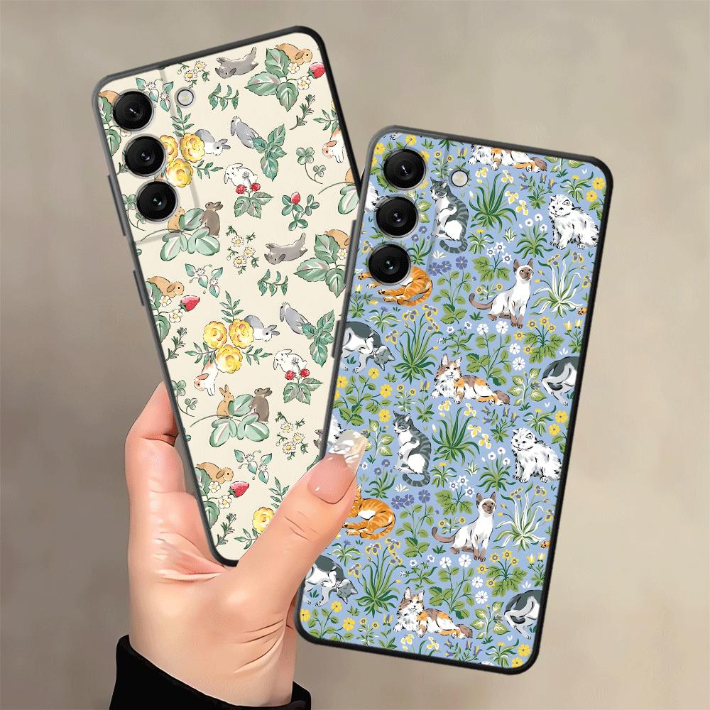 Phone Cover Case for Samsung Galaxy A52 A36 A06 A50 A55 A41 A73 A51 A23 A13 A53 A17 A25 A16 A05 A70 A37 A12 A57 A15 Cartoon