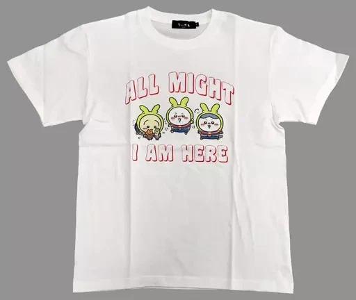 ALL MIGHT I AM HERE T-shirt White M My Hero Academia×Chiikawa POP UP STORE 3XL