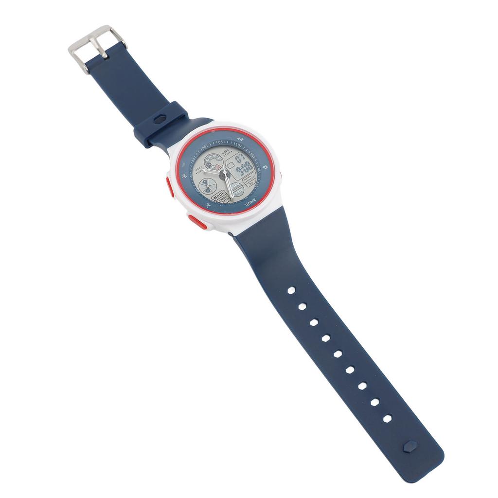 Teenager Watch Outdoor Water Resistant Digital Sports Analog Watch with Stopwatch Alarm Clock Countdown Dual Display