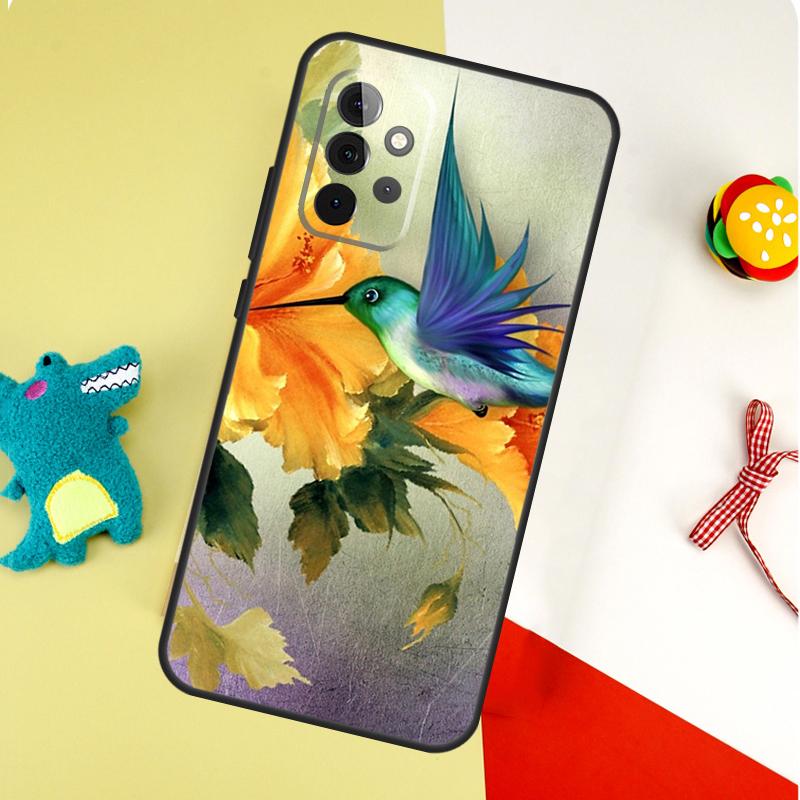 Hummingbird For Samsung Galaxy A05 A06 A16 A54 A34 A14 A55 A35 A15 A53 A33 A13 A22 A32 A52 Phone Case