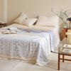 New Gauze Wire Blanket Towel Quilt Single Double Sofa Towel Air Conditioning Blanket Four Seasons Lunch Break Blanket
