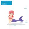Mermaid PVC Fish Tank Decoration: Small Desktop Aquarium Ornament for Bonsai Landscapes