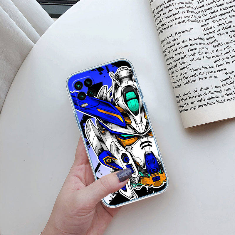 JO27 Gundam Phone Case for Motorola E22S E7 G6 G7 G8 G9 Plus Power Play G10 G20 G04 E30 E40 E22 E20 E13 G22 G23 G Stylus Play
