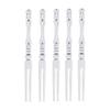 High-End Clear Plastic Disposable Fruit & Cake Forks - Individually Wrapped Skewers