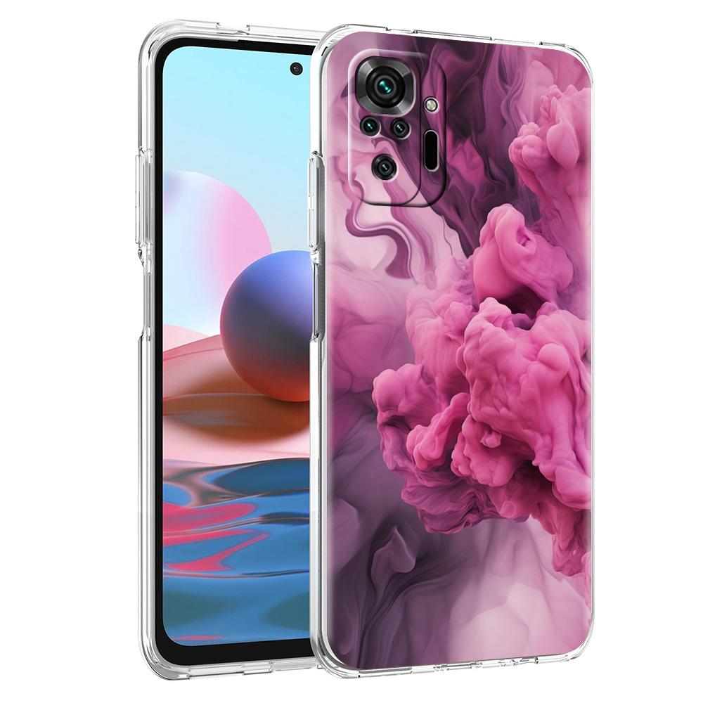 Floating Liquid Candy Mural Phone Case For Xiaomi Redmi Note 14 13 12 5G 9S 9 10 11 Pro Plus 4G 9T 14C 13C 12C 10C 9C 9A Cover