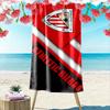 Giant Beach Towel with Athletic Bilbao Crest, Quick Dry Microfiber, Soft Absorbent, for Beach Pool Soccer Fan Gift