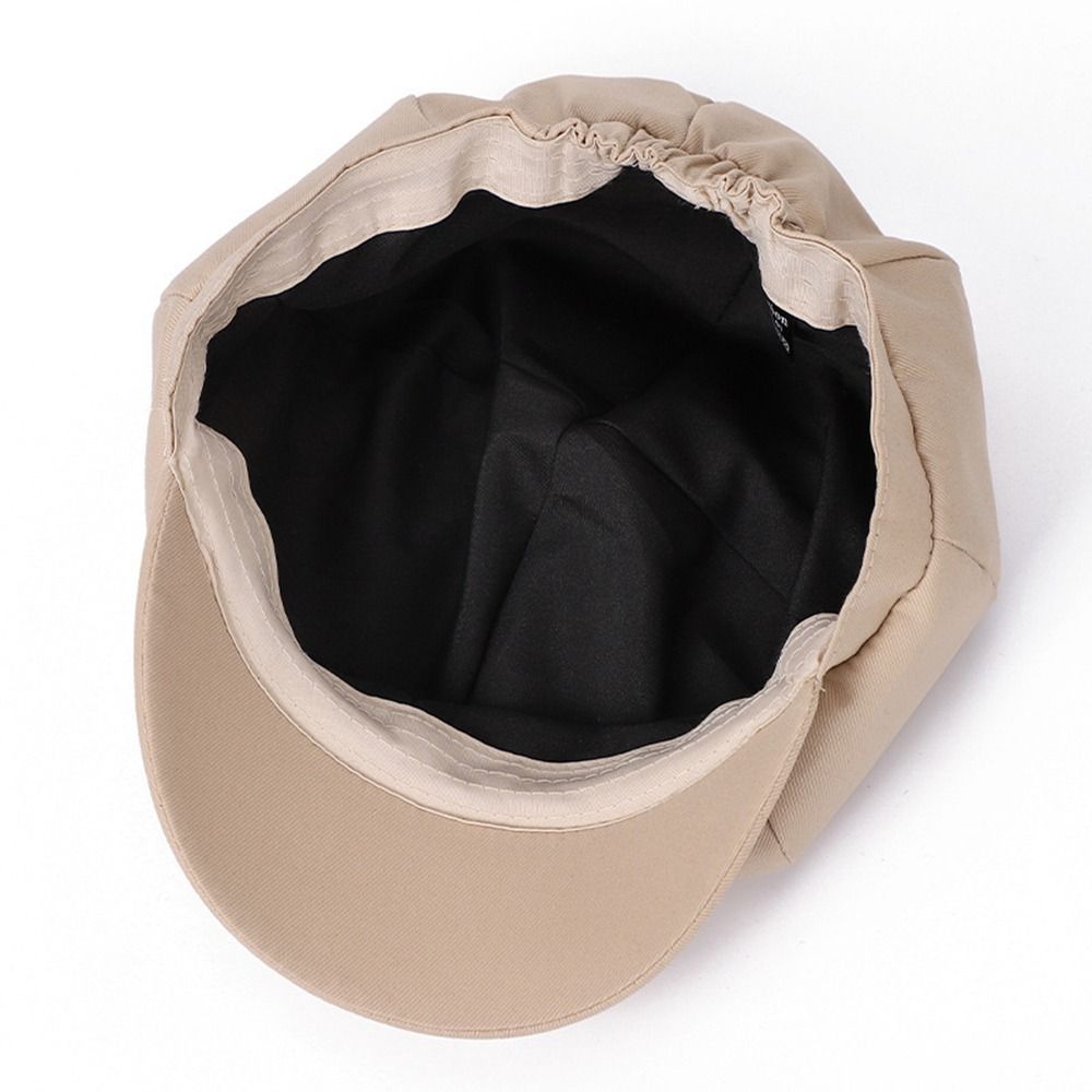 Leopard Print Beret Cap Anti-UV Painter Hat Fashion Cat Ear Hat Outdoor Sports
