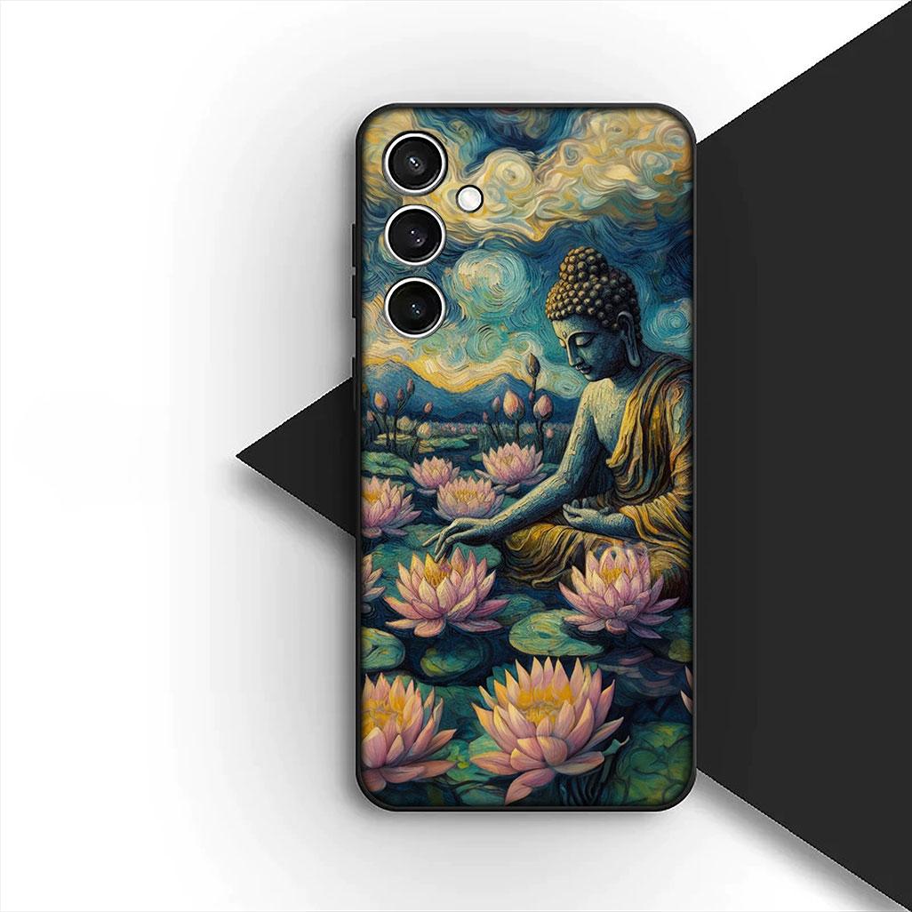 

Cover for Samsung Galaxy A35 A36 A55 A26 A05 A06 A14 A50 A51 A53 A54 A12 A13 A23 Casing Phone Case Lord Wallpaper Buddha Galaxy A23