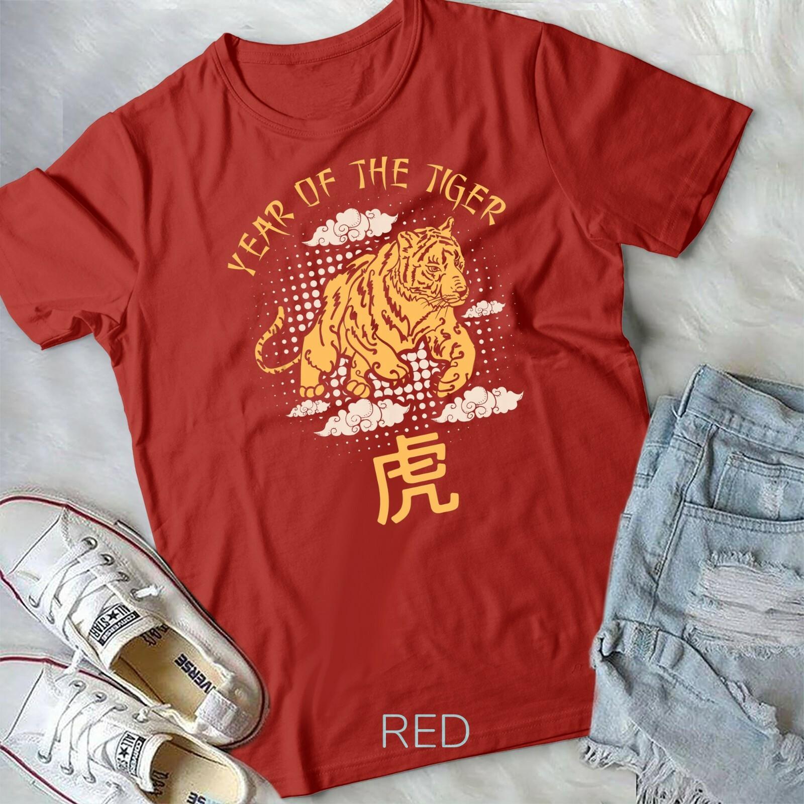 Happy Chinese New Year 2022 Year of The Tiger Zodiac Tiger shirt Unisex Youth S