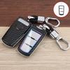 For VW Volkswagen CC Passat B6 B7 Passat 3C CC Maogotan R3 B5 Car Styling Accessories ABS Carbon Fiber Car Remote Key Case Cover