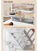Clear Cosmetic Organizer: Drawer-Style Makeup Box for Desktop and Dorm Room