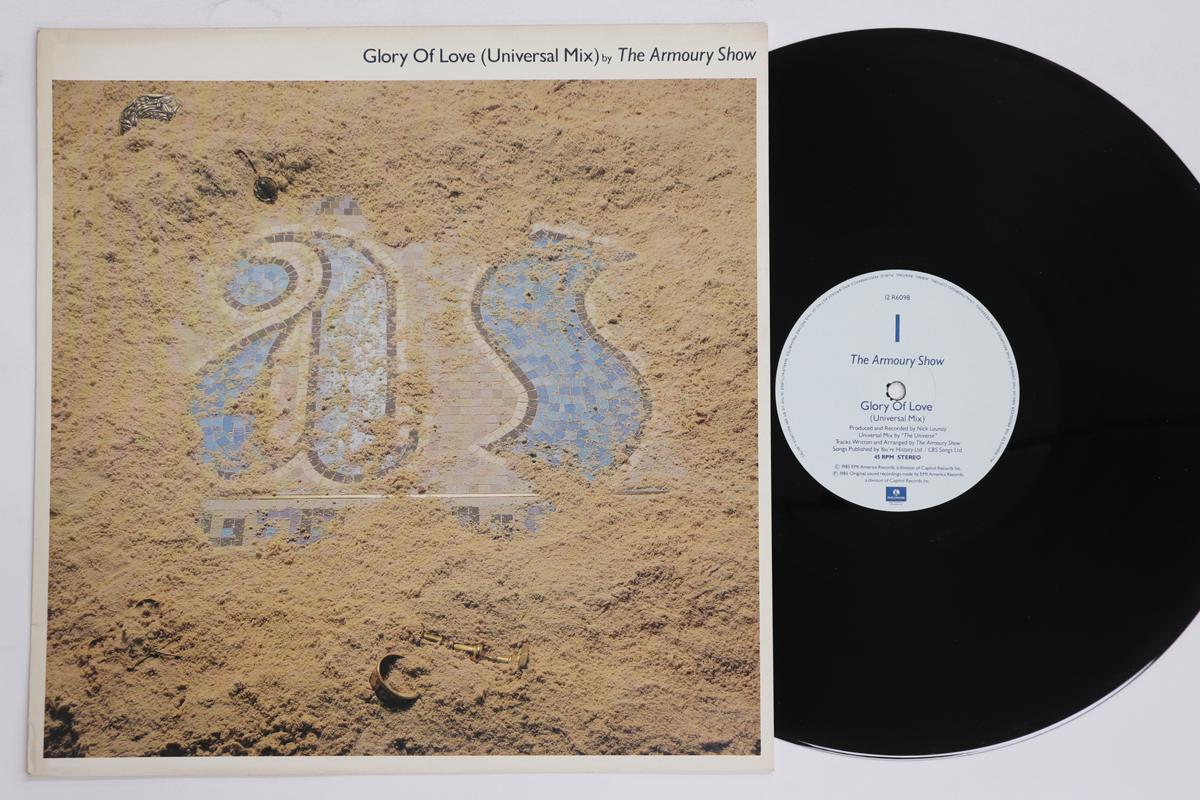 

12inch Record ARMOURY SHOW Glory Of Love Universal Mix 12R6098 PARLOPHONE 1985 UK Rock Used