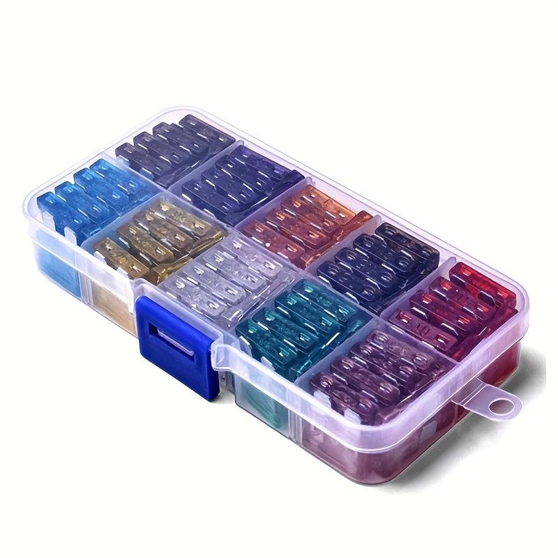 50/100pcs Standard Car Fuses 2A 3A 5A 7.5A 10A 15A 20A 25A 30A 35A Free Matching Choice Car Fuses Blade Fuses for RV/Truck/SUV