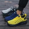 Men Fashion Casual Sneakers Stylish Color Breathable Running Shoe Lightweight Nordic Walking Practical Personality Sneakers Men