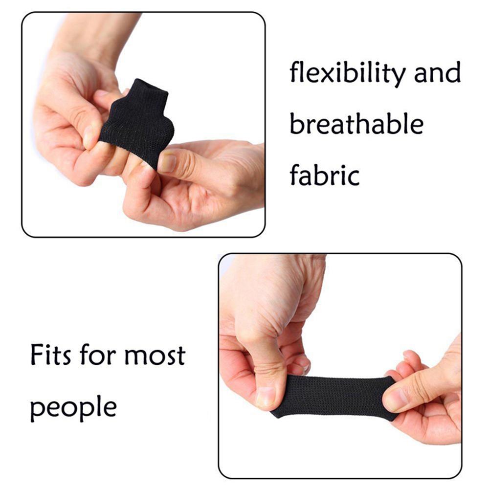 10 Pieces Stretch Sports Knuckle Support Finger Protectors Outdoor Basketball Volleyball Finger Protection Brand New
