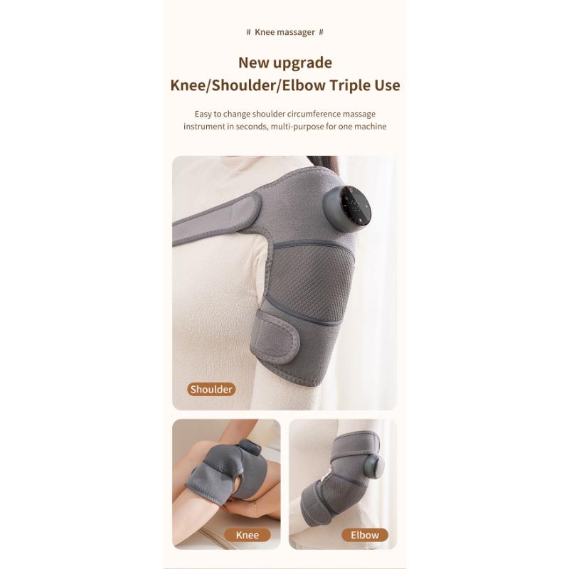 Neu Heizung massage knie pads gemeinsame heiße kompresse warme massage schulter knie ellenbogen drahtlose